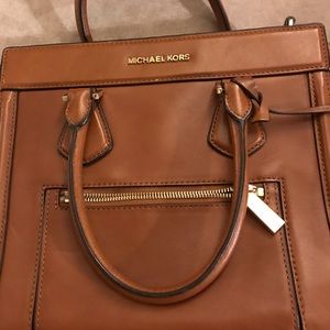 Boxy Michael Kors crossbody - Tan